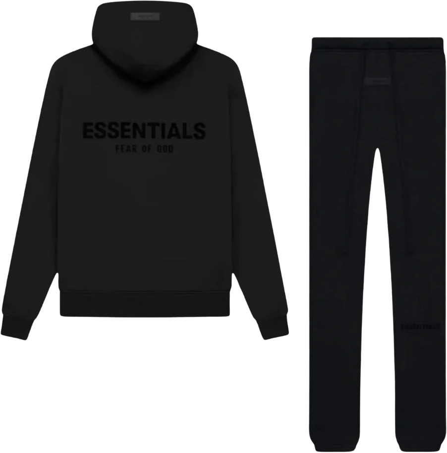 Fear of God Fear of God Essentials Limo Black Full set Zwart