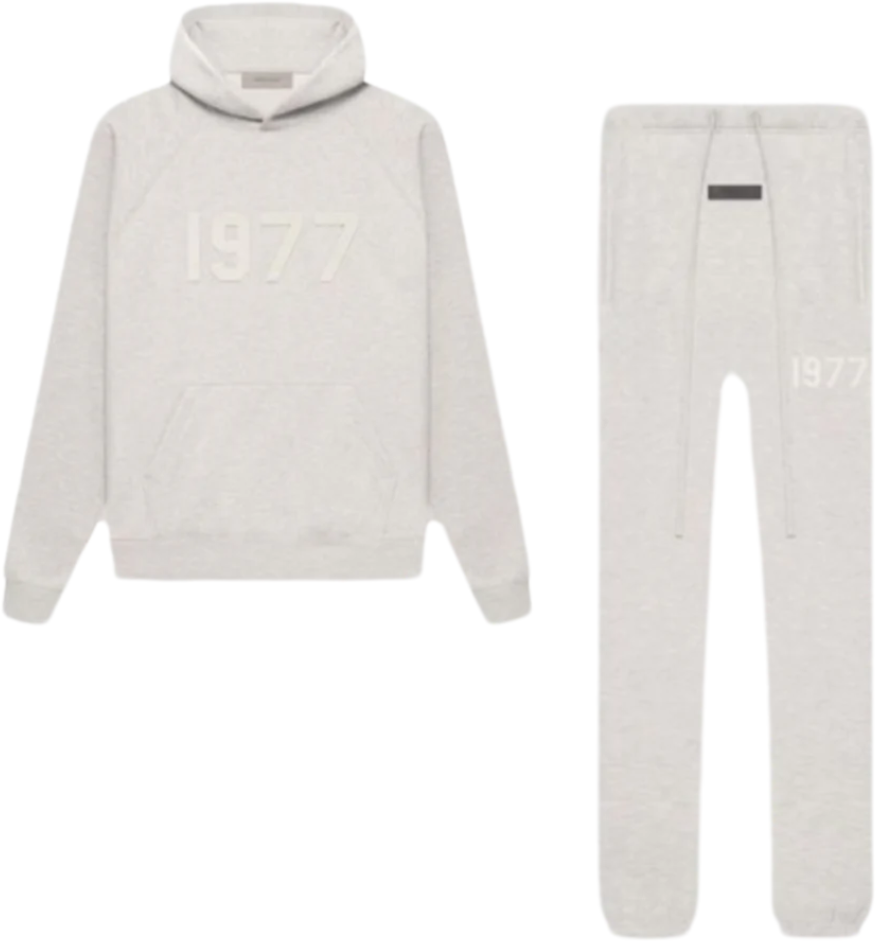 Fear of God Fear of God ESSENTIALS 1977 Light Oatmeal Full Set Grijs
