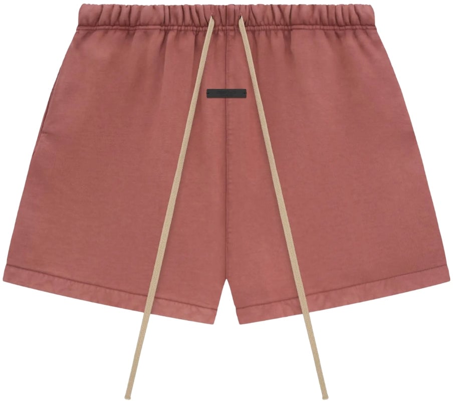 Fear of God Essentials Crimson Korte Broek Divers