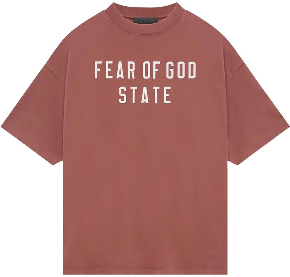 Fear of God Essentials Crimson T-shirt Divers