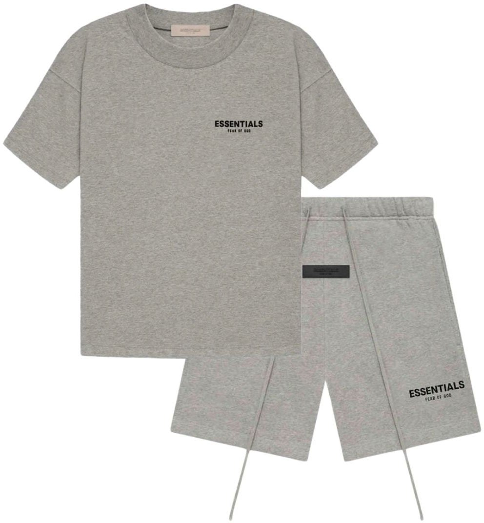 Fear of God Essentials Dark Oatmeal Summer Set Kids Divers