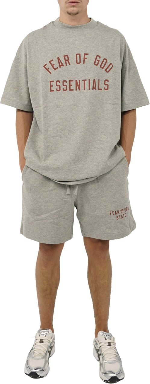 Fear of God Fear of God Essentials FW24 Dark Heather Summer Set Divers