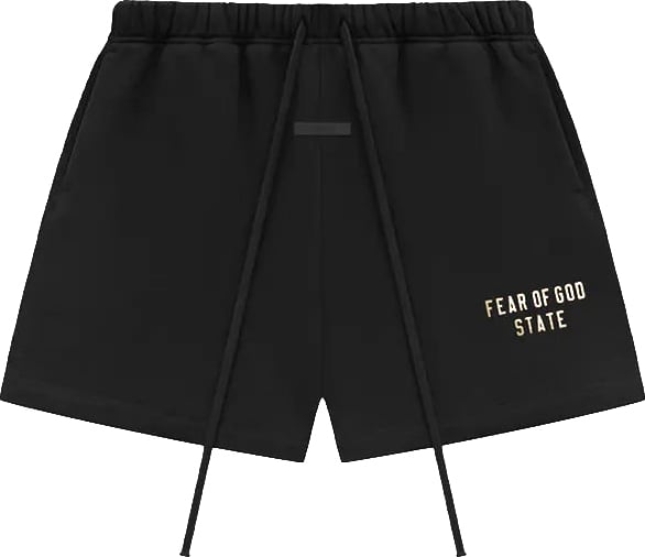 Fear of God Fear of God Essentials FW24 Black Yellow Summer Set Divers