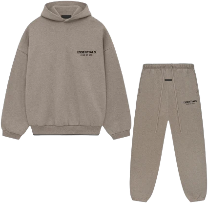 Fear of God Fear of God Essentials Heather Grey Full Set Divers
