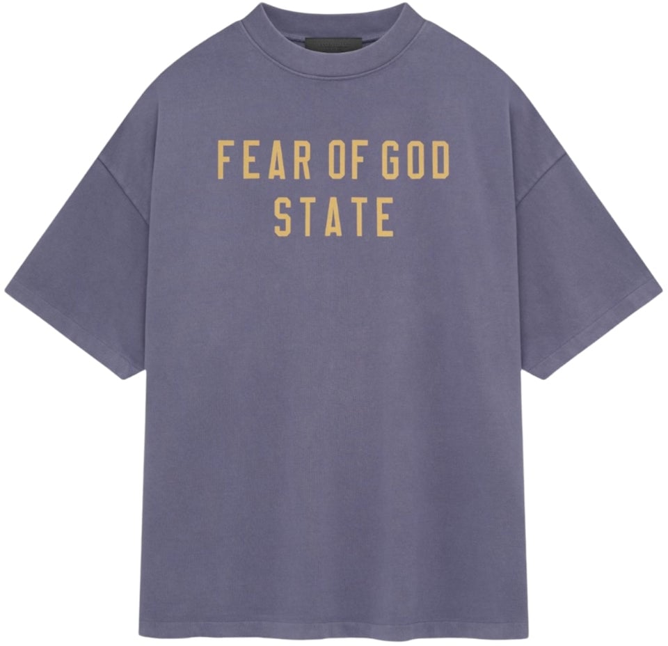 Fear of God Essentials Lavender T-shirt Divers