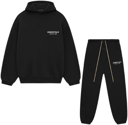 Fear of God Fear of God Essentials FW24 Black White Full Set Divers