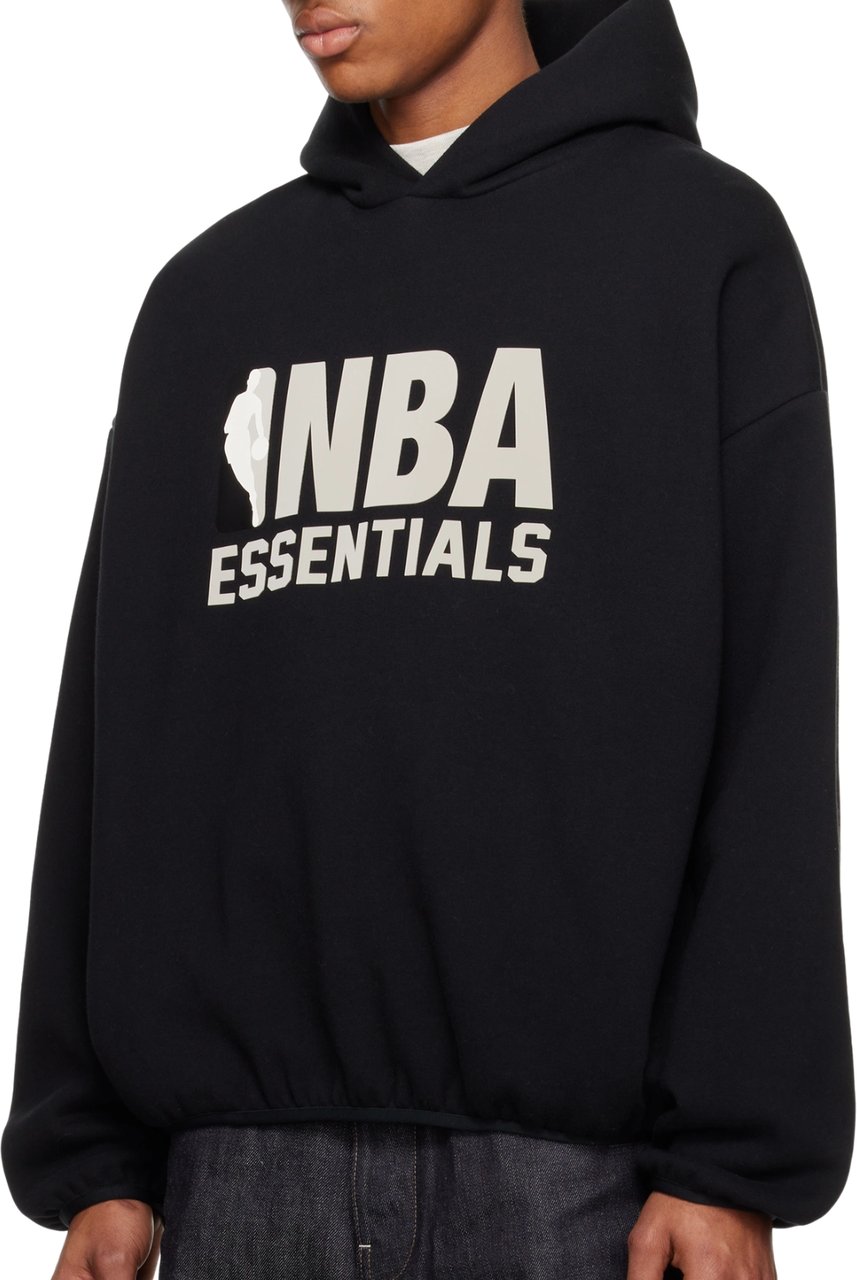 Fear of God Fear of God Essentials NBA Black Grey Hoodie Divers