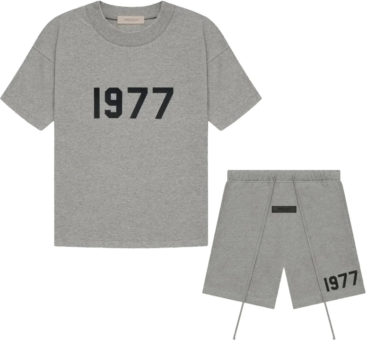 Fear of God Fear of God Essentials 1977 Dark Oatmeal Summer Set Divers