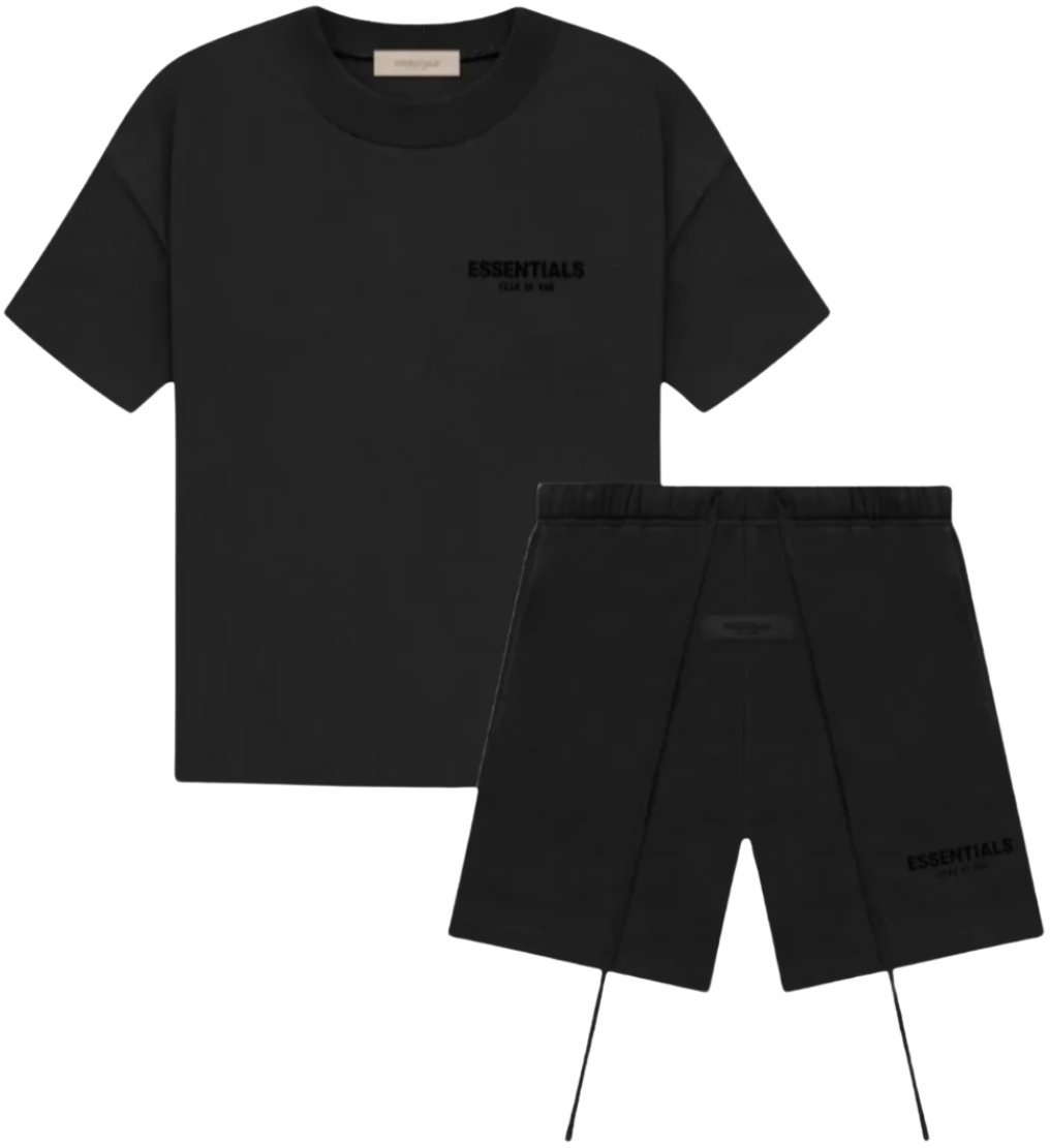 Fear of God Fear of God Essentials Black Limo Summer set Divers