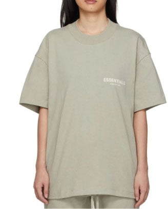 Fear of God Fear of God Essentials Seafoam T-shirt Divers