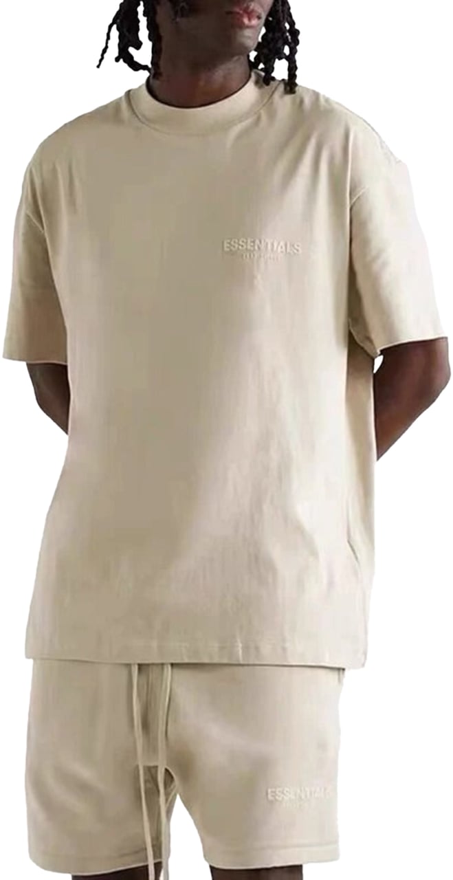 Fear of God Fear of God Essentials Wheat T-shirt Divers