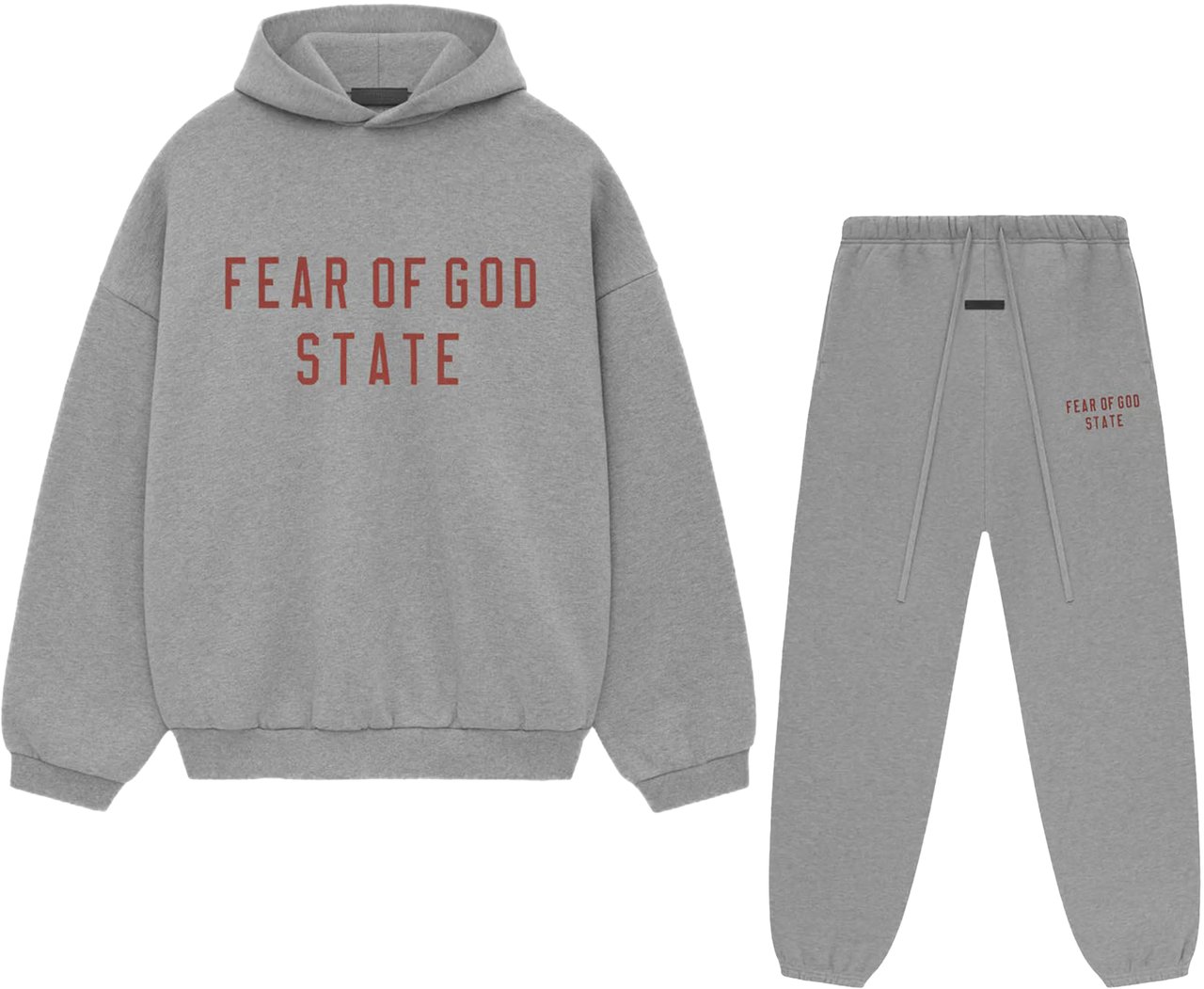 Fear of God FW24 Dark Heather State Trainingspak Grijs