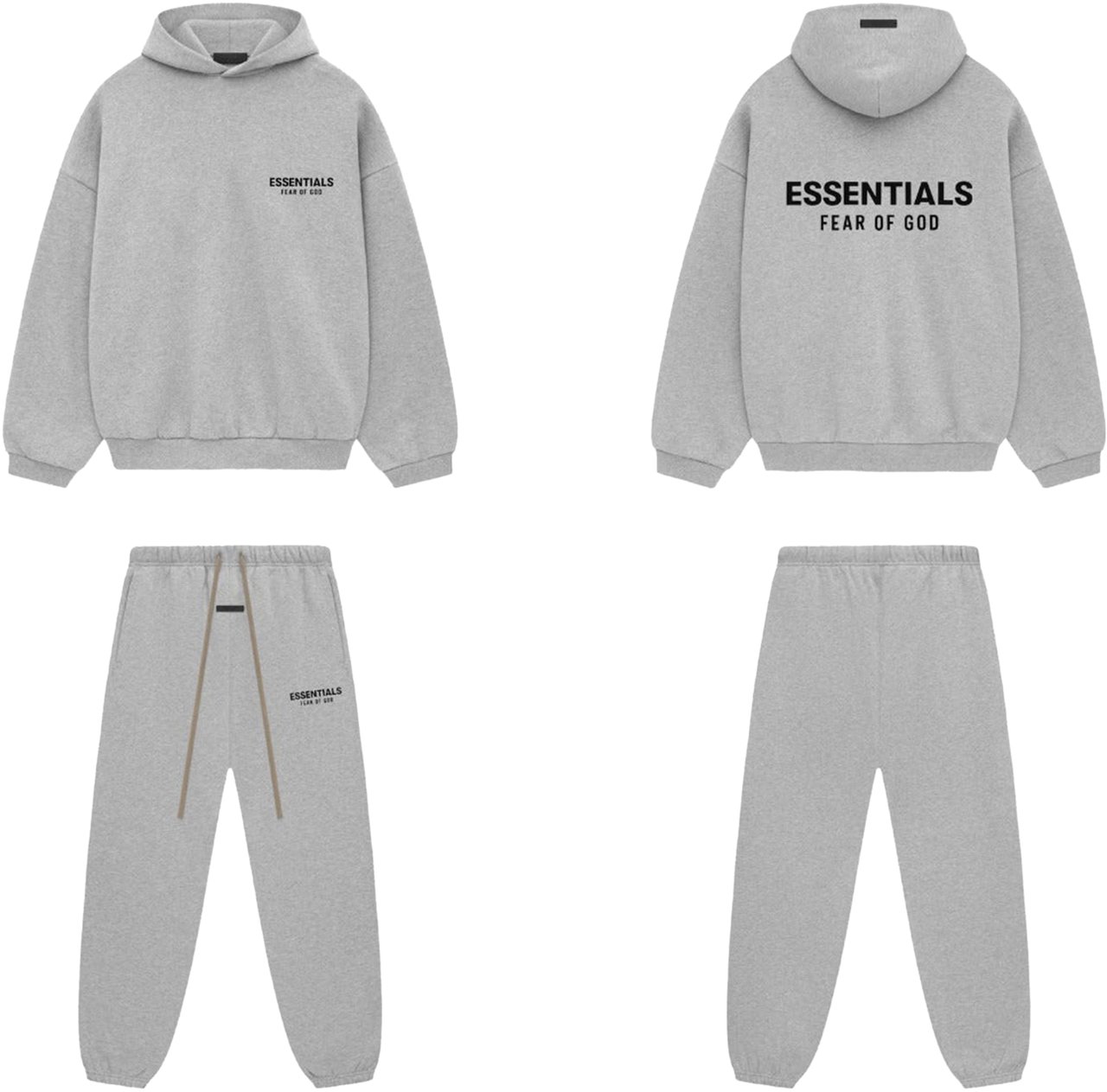 Fear of God FW24 Light Heather Trainingspak Grijs