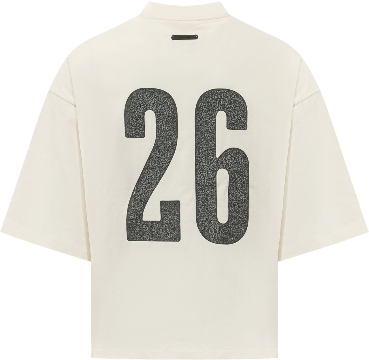 Fear of God T-shirt con Lettering Frontale Wit