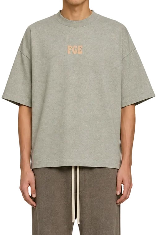 Fear of God MERCH TEE WASHED SEAL HEATHER Divers