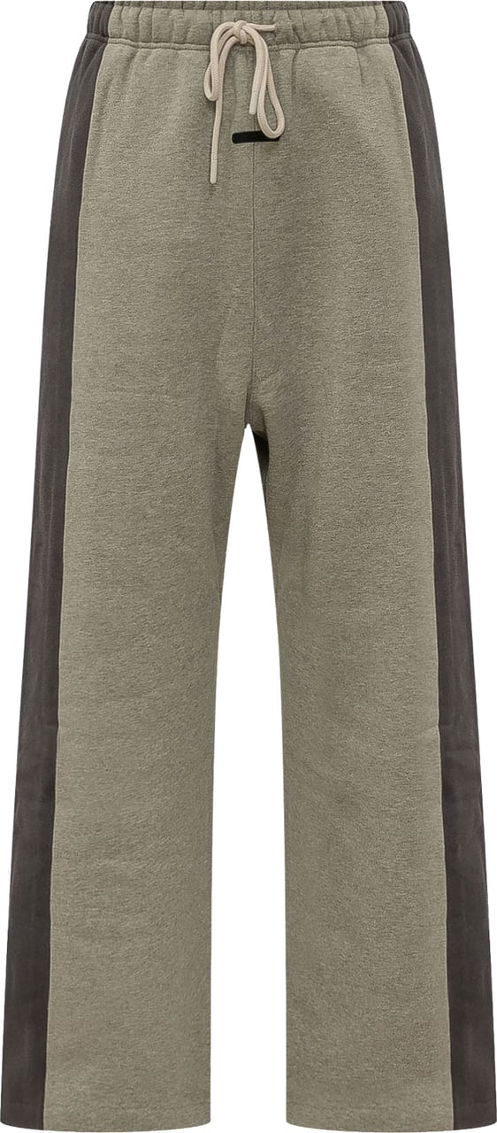 Fear of God Pantaloni Ampi con Pannelli Laterali Lime