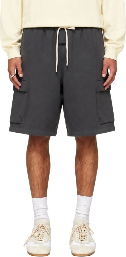 Fear of God CARGO BASKETBALL SHORT IRON GREY Divers