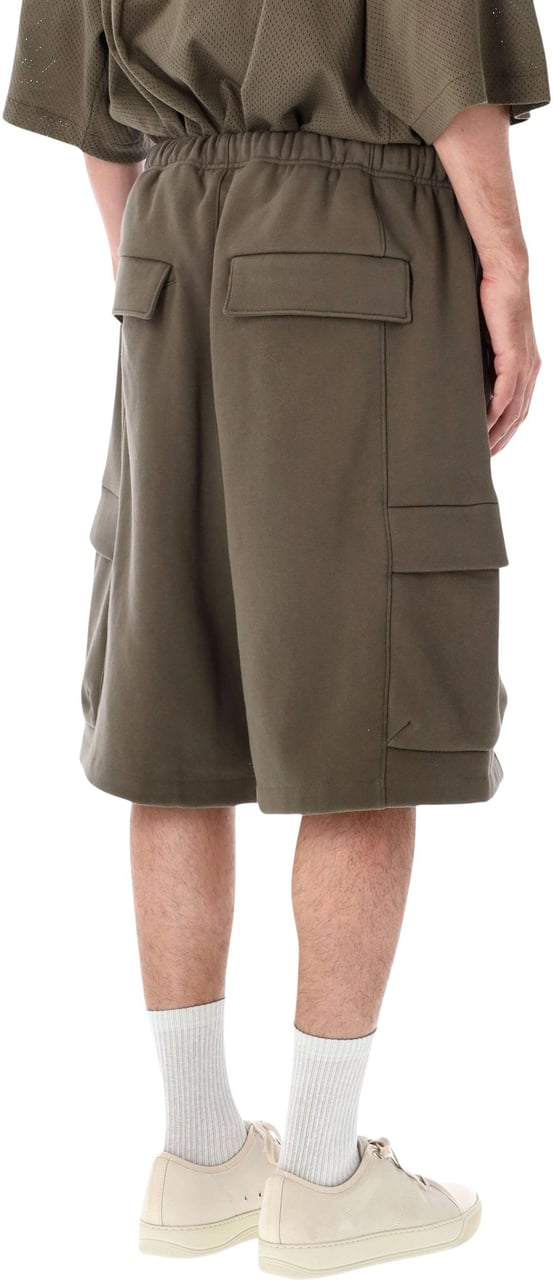 Fear of God Cargo Basketball Short Moss Donkergroen