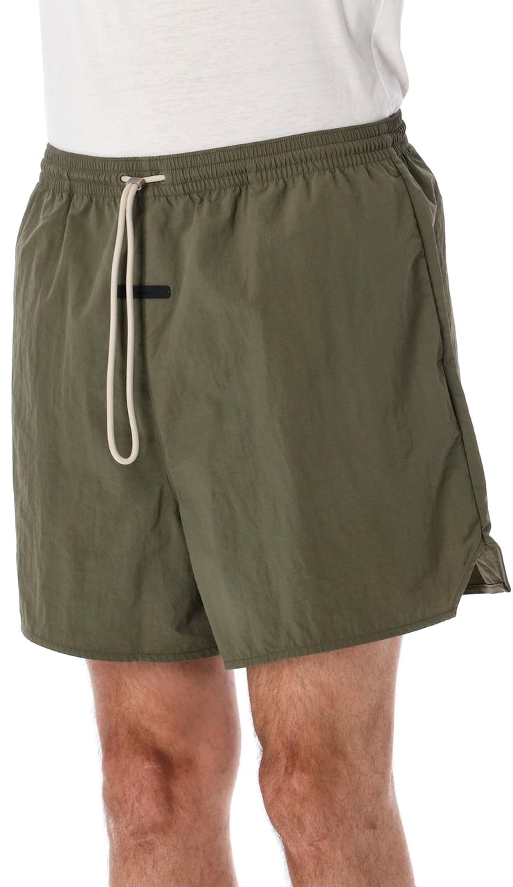 Fear of God Swim Short Moss Donkergroen