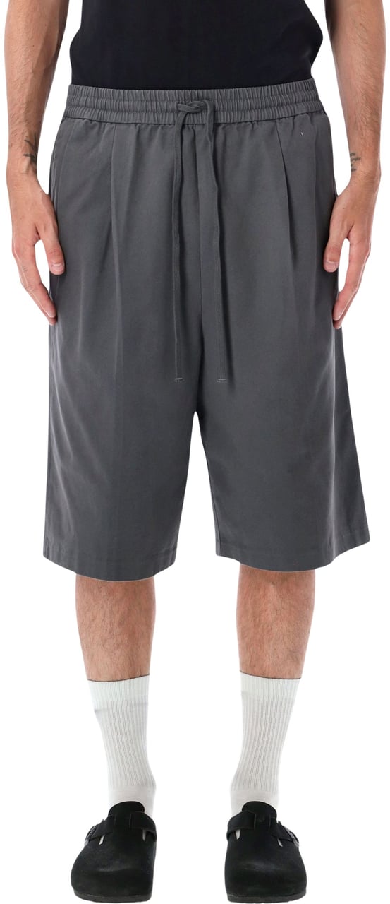 Fear of God Relaxed Drawstring Short Iron Grey Donkergrijs