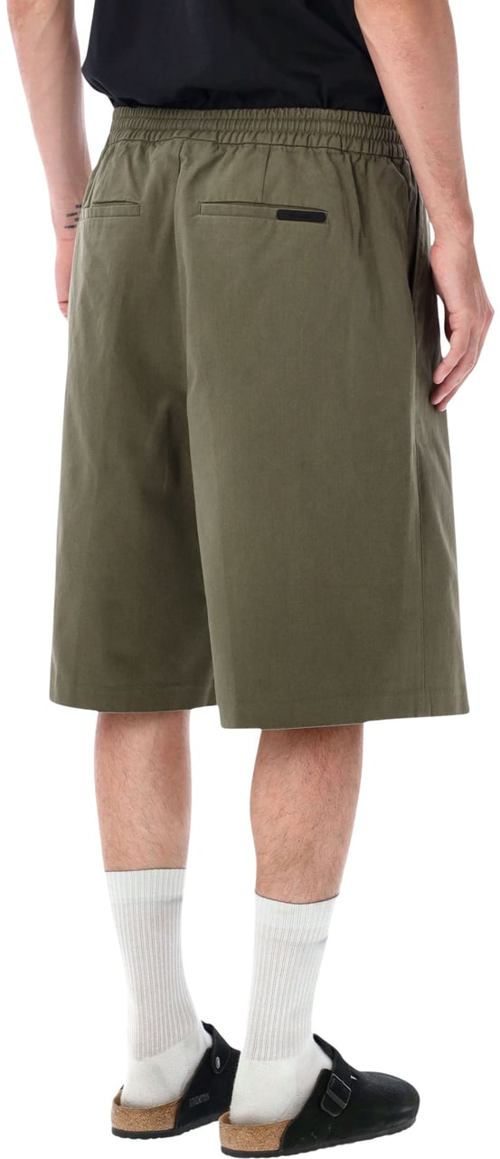 Fear of God Relaxed Drawstring Short Moss Donkergroen
