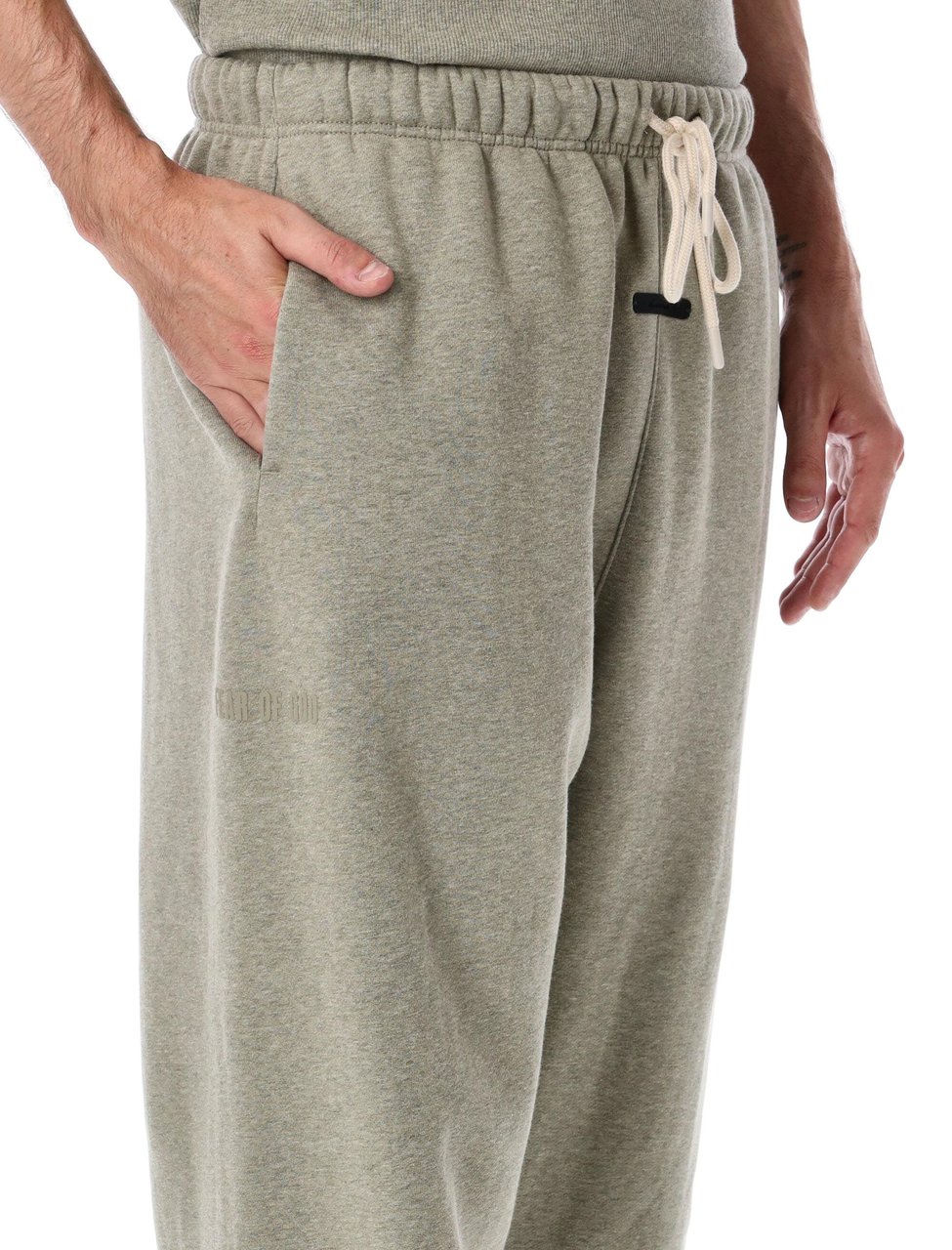 Fear of God Classic Fleece Sweatpant Seal Heather Lichtgrijs