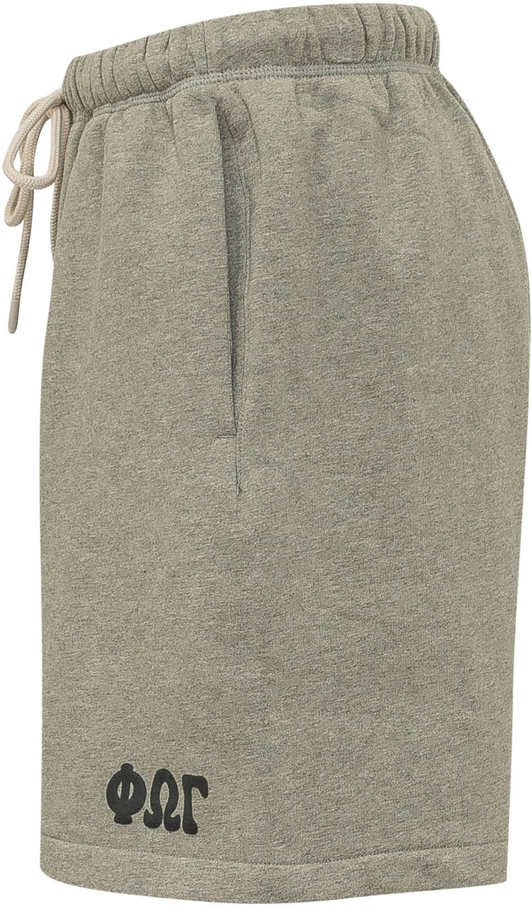 Fear of God Shorts con Coulisse e Stampa Lichtgrijs