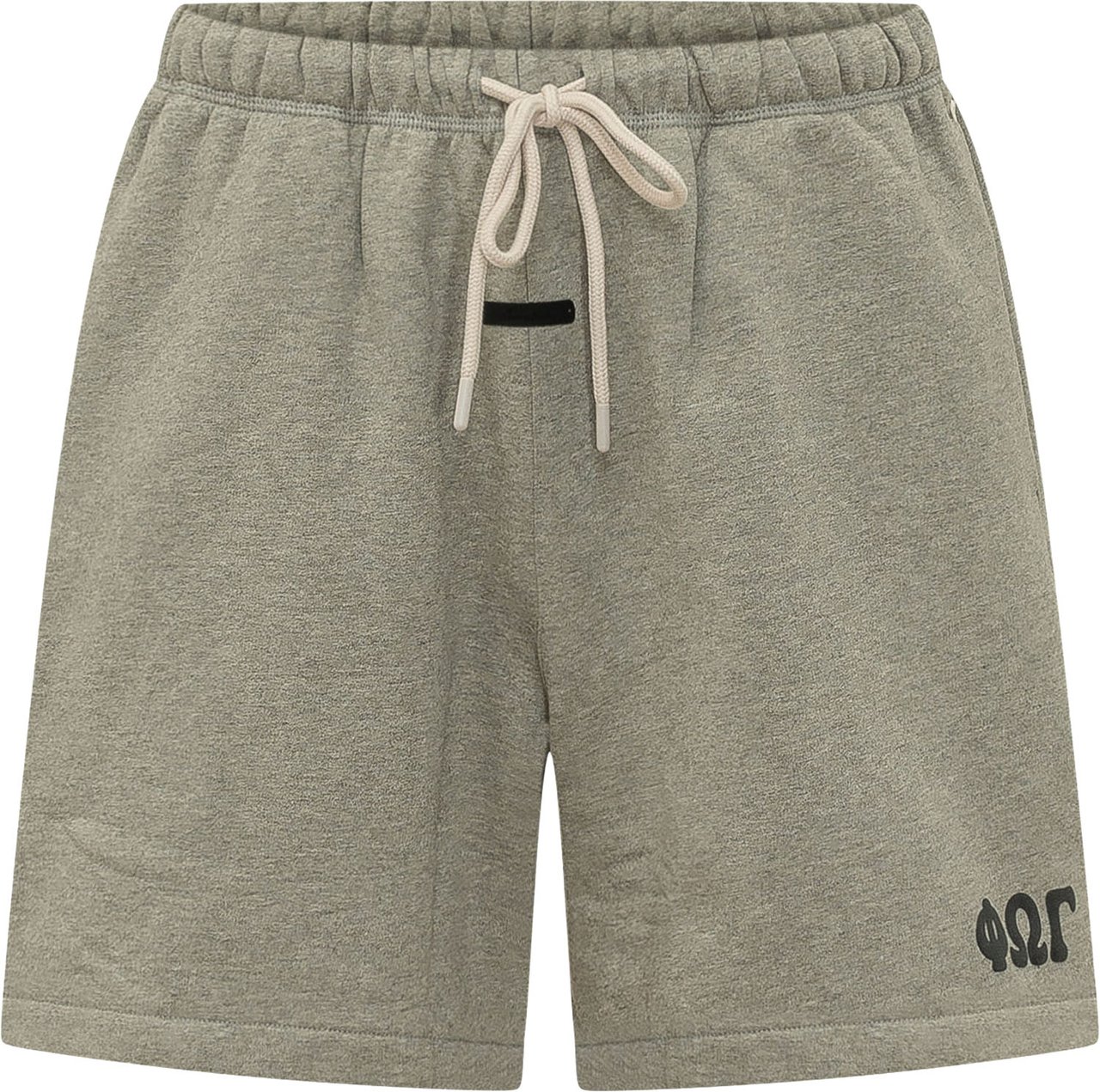 Fear of God Shorts con Coulisse e Stampa Lichtgrijs