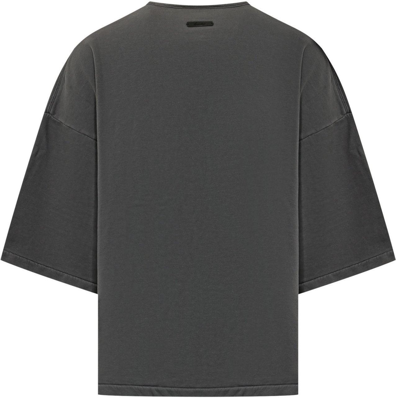 Fear of God Felpa Henley con Maniche Ampie Donkergrijs