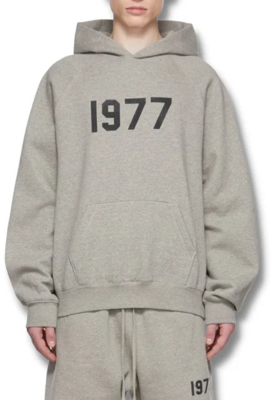 Fear of God Fear of God ESSENTIALS 1977 Dark Oatmeal Hoodie Divers
