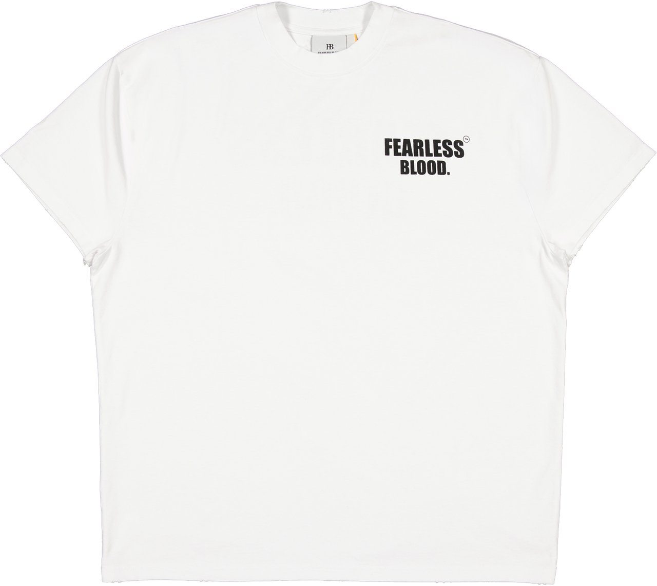 Fearless Blood Fb T-Shirt Wit