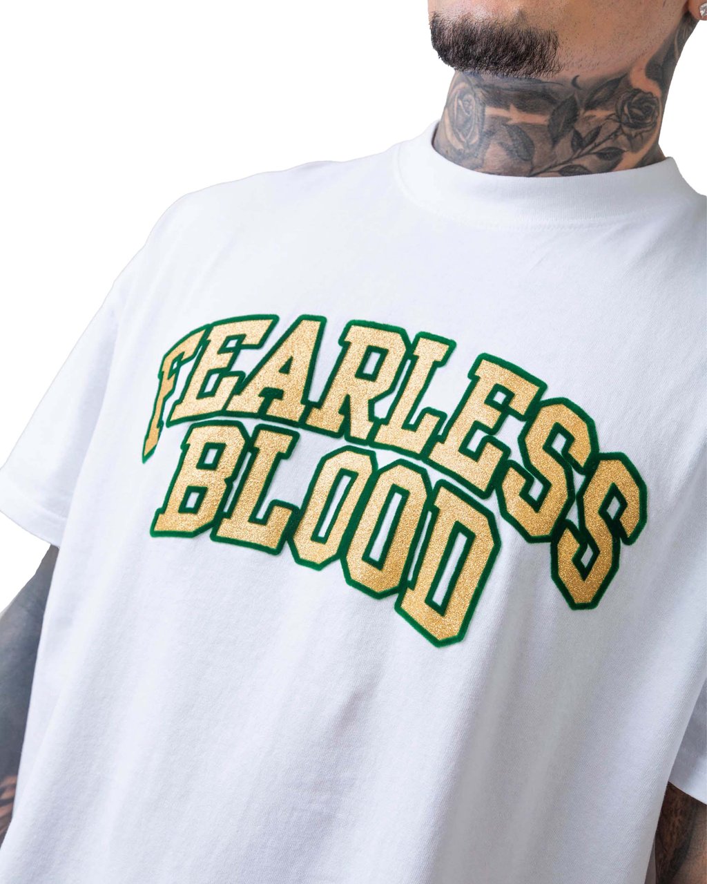 Fearless Blood Fb T-Shirt Wit