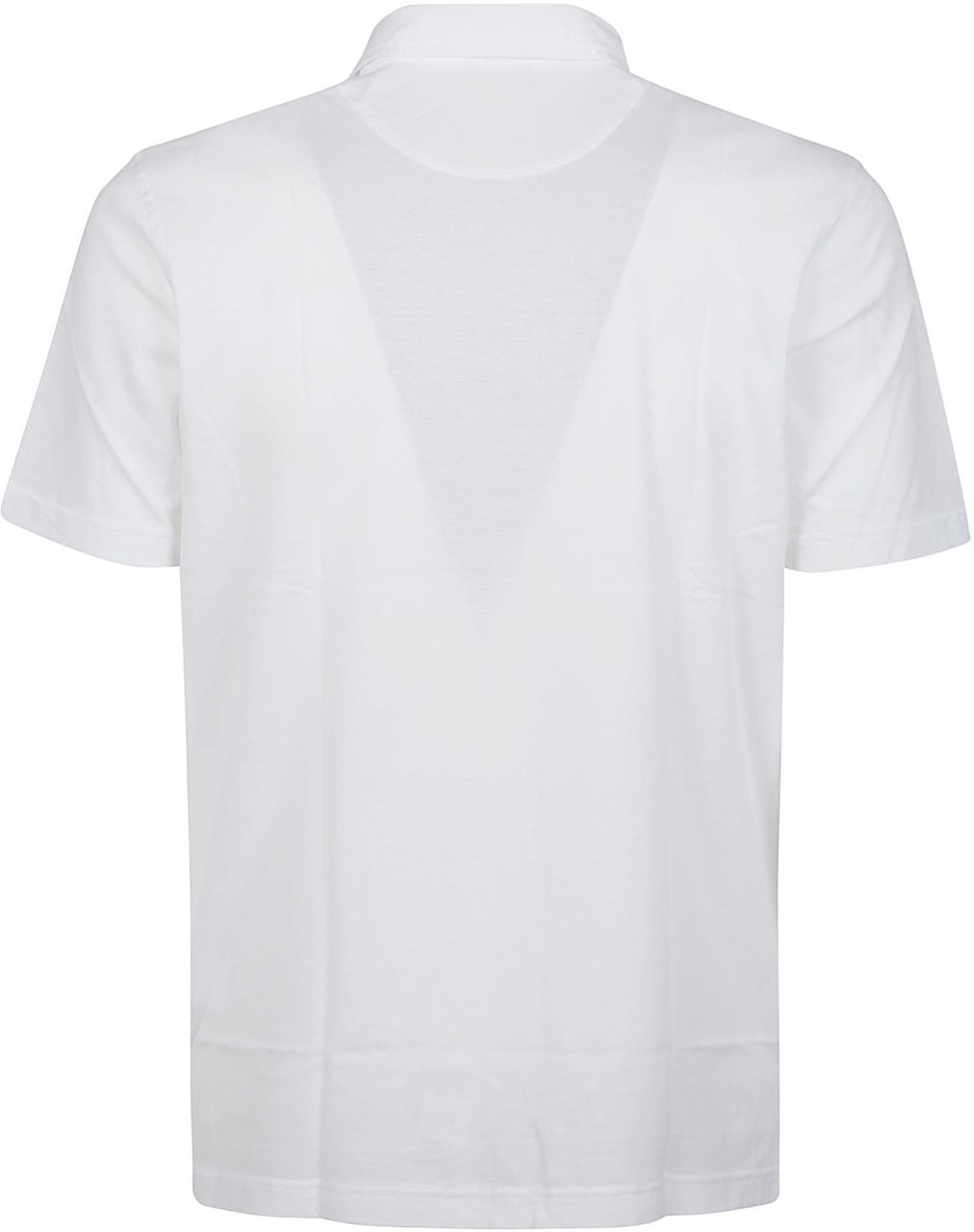 Barba Napoli Short Sleeve Polo Shirt White Wit