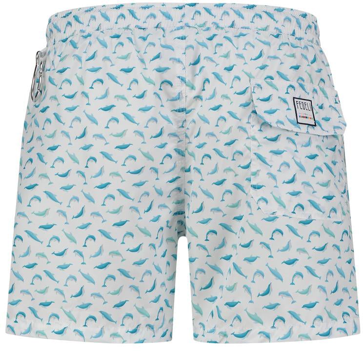 Fedeli Swim Trousers Woven Fabric Man Wit