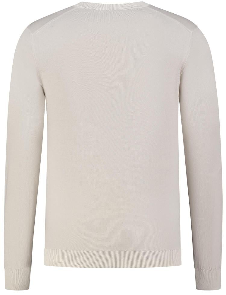 Fedeli Crew Neck L/s Knitted Sweater Man Grijs
