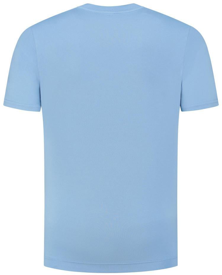 Fedeli T-shirt S/s Knitted Man Blauw