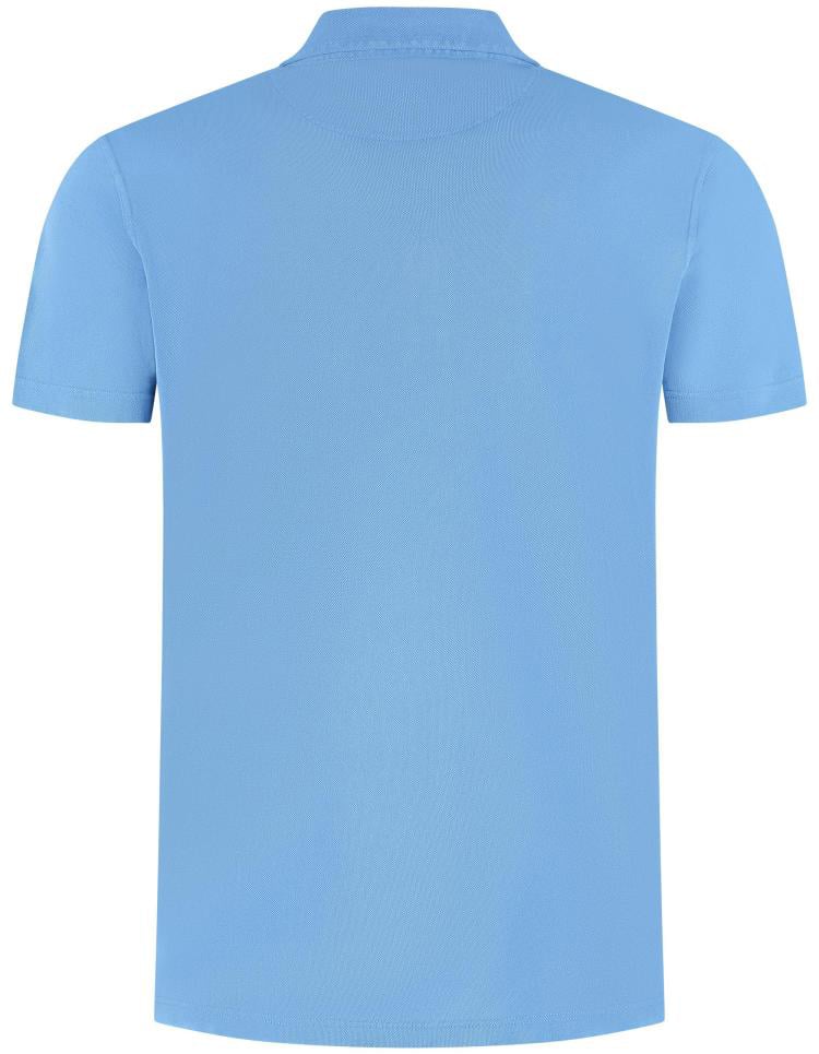 Fedeli Polo-shirt S/s Knitted Man Blauw