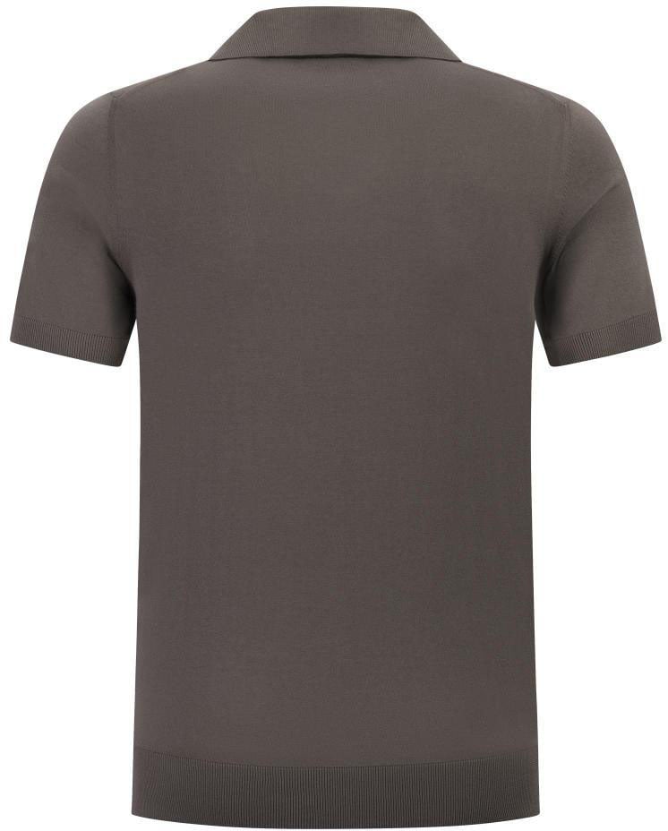 Fedeli Polo-shirt S/s  Knitted Sweater Man Bruin