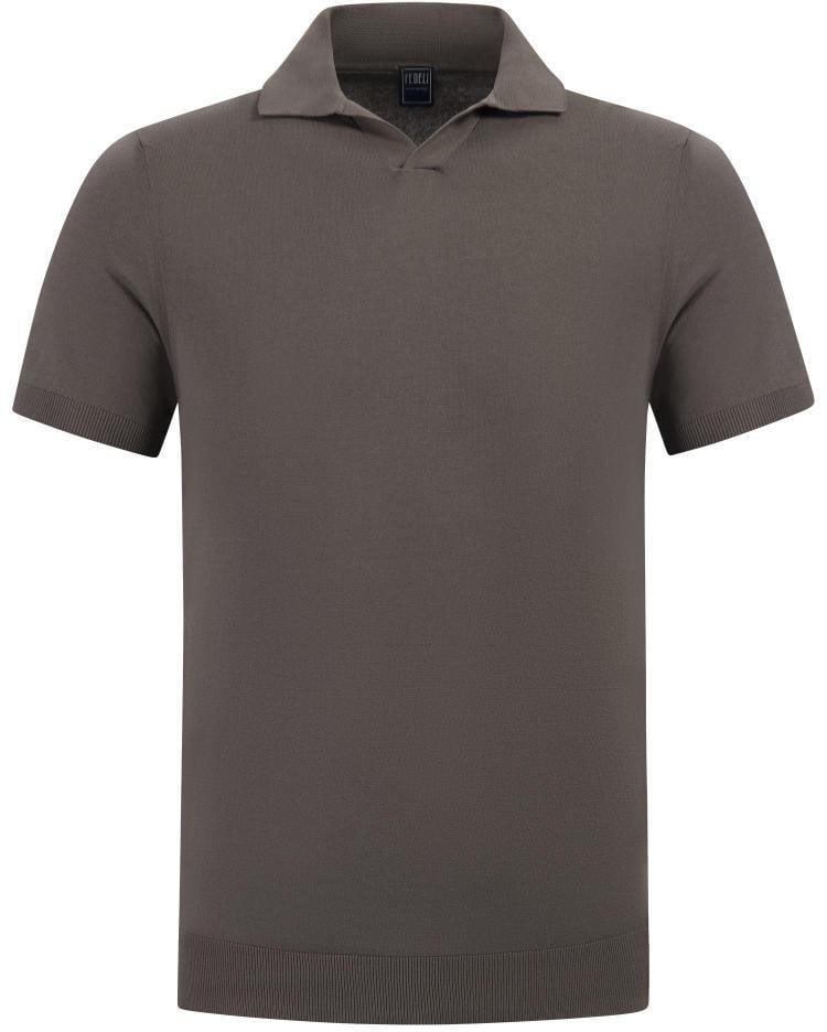Fedeli Polo-shirt S/s  Knitted Sweater Man Bruin