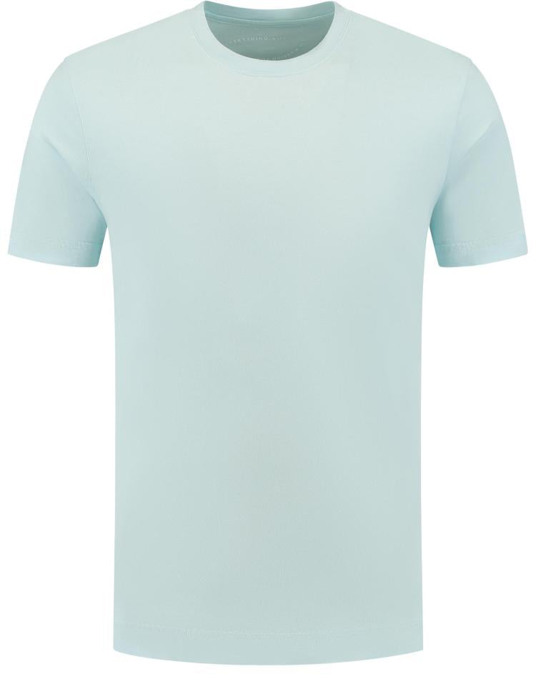 Fedeli T-shirt S/s Knitted Man Blauw