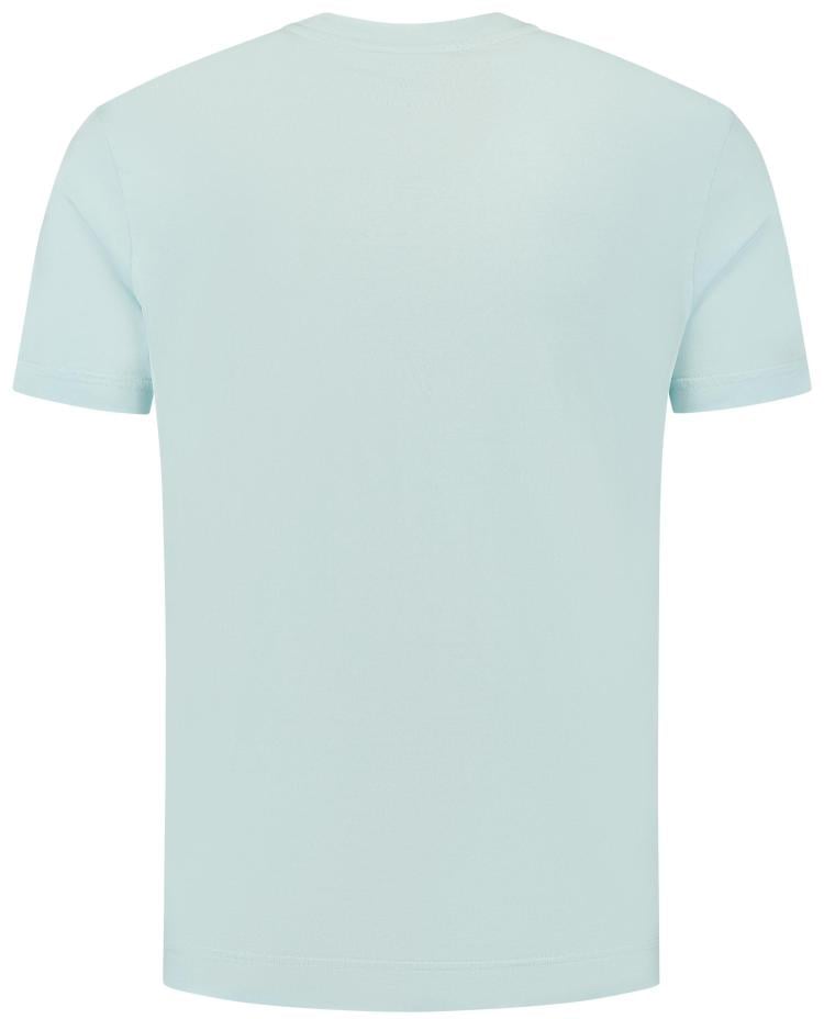Fedeli T-shirt S/s Knitted Man Blauw