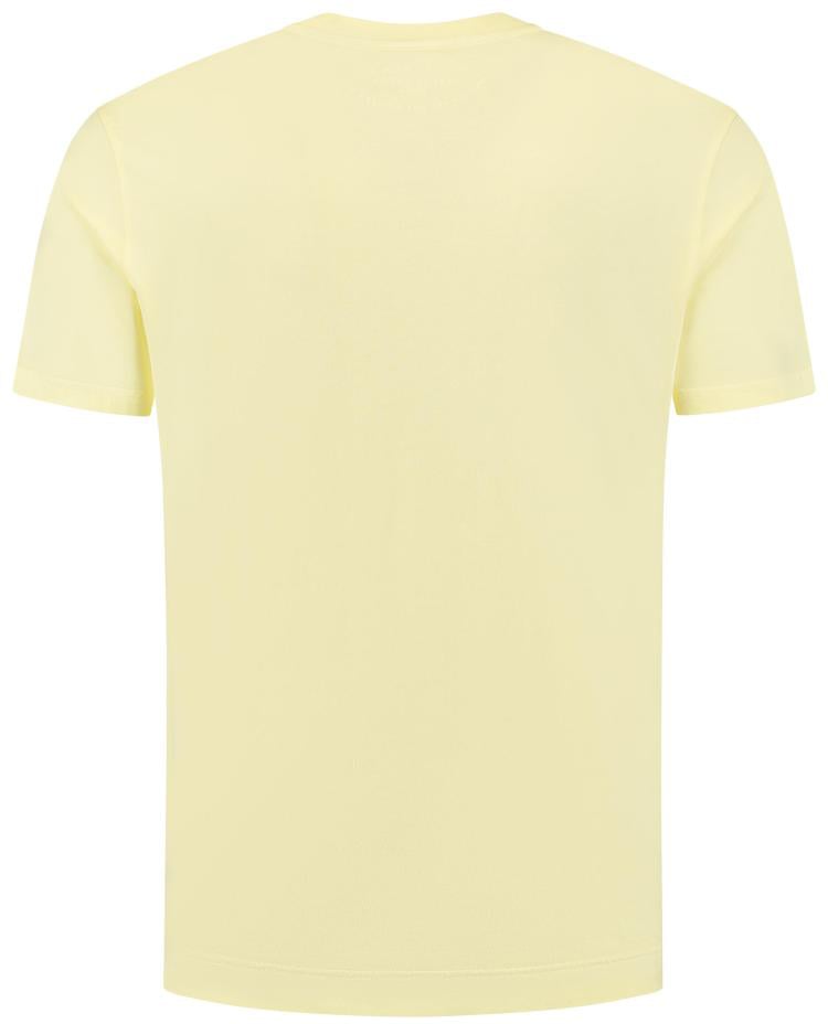 Fedeli T-shirt S/s Knitted Man Geel