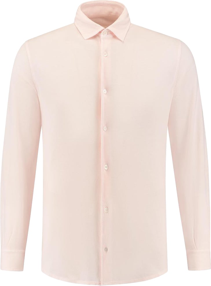 Fedeli Shirt L/s Knitted Man Roze