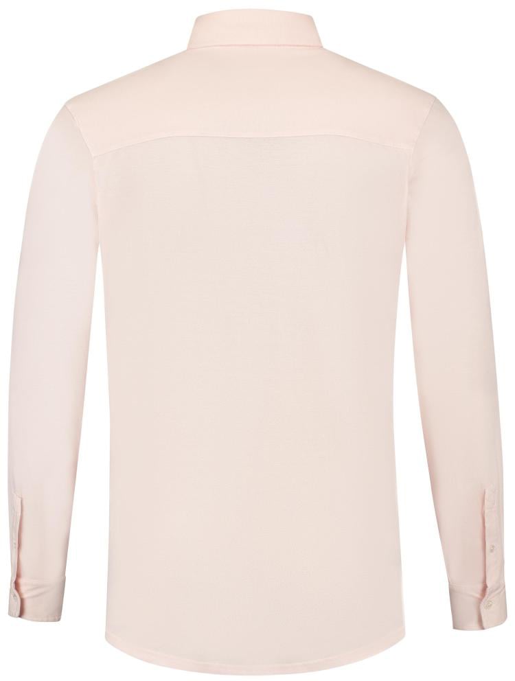 Fedeli Shirt L/s Knitted Man Roze
