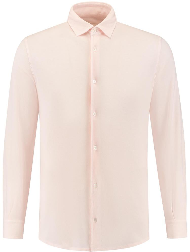 Fedeli Shirt L/s Knitted Man Roze
