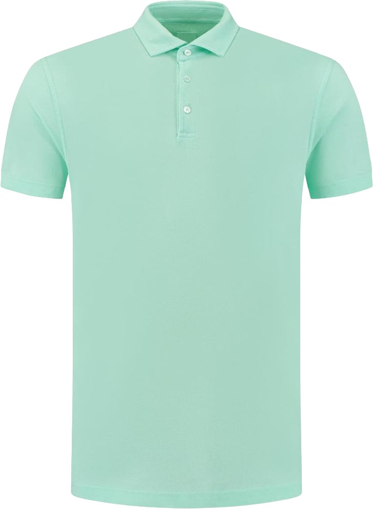 Fedeli Polo-shirt S/s Knitted Man Groen