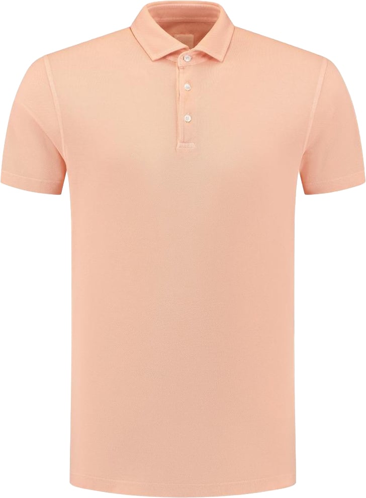 Fedeli Polo-shirt S/s Knitted Man Oranje