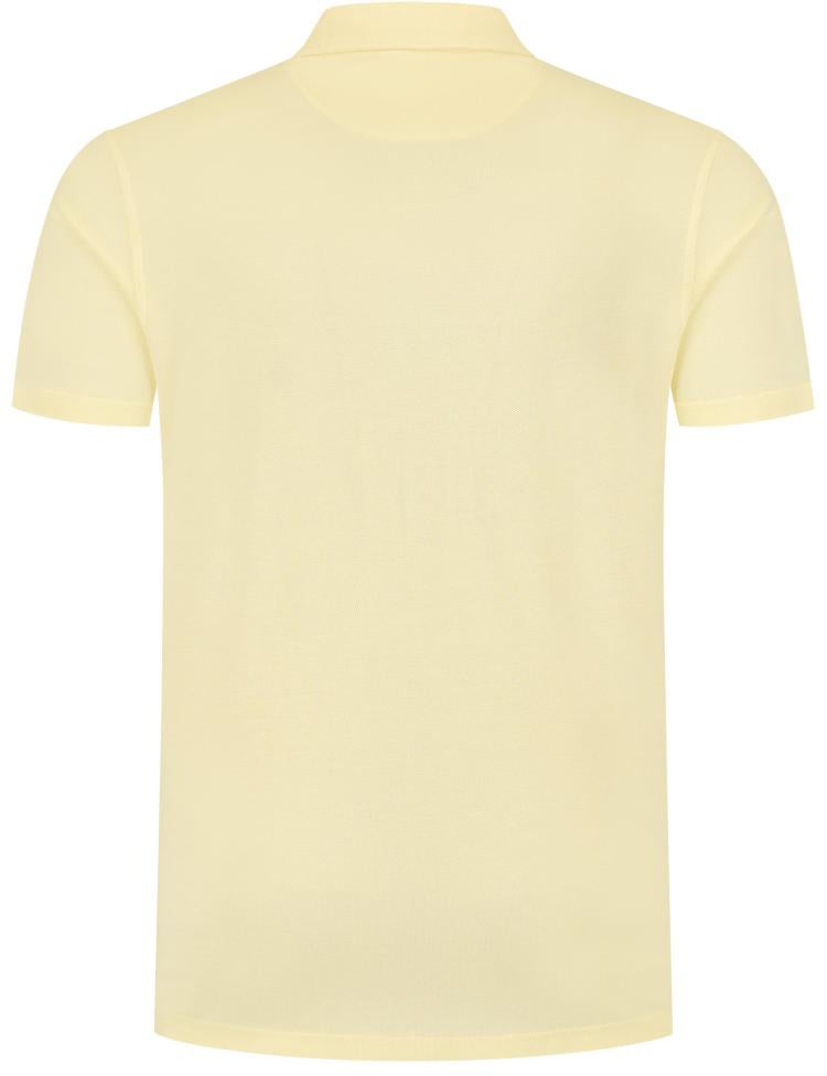 Fedeli Polo-shirt S/s Knitted Man Geel