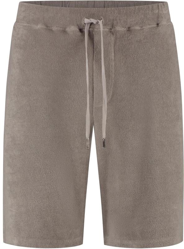 Fedeli Badstof Korte Broek Bruin