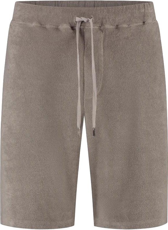 Fedeli Badstof Korte Broek Bruin